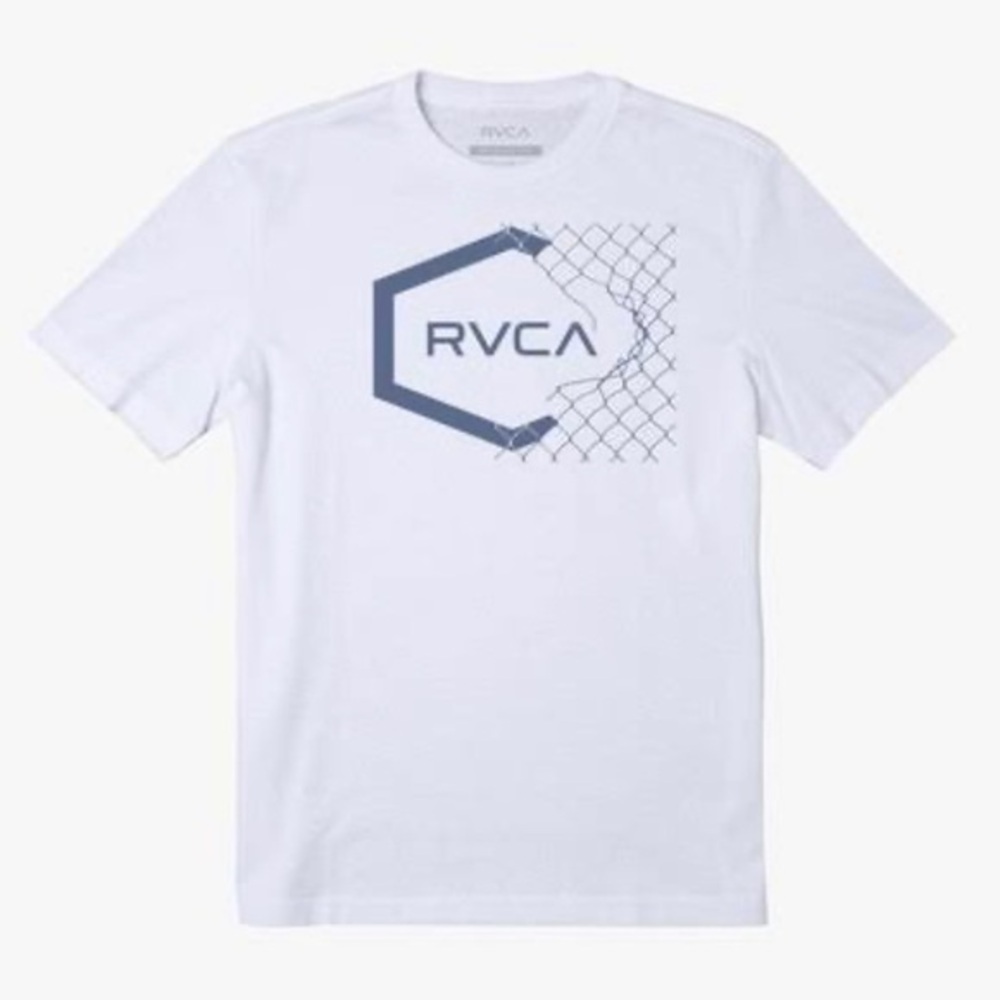 RVCA HEX FENCE SLUB TEE SIZE Large